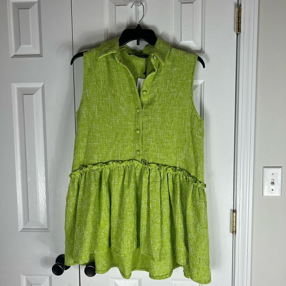 NWT Zara Womens Tunic Top Size M